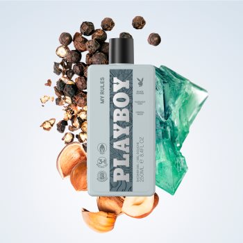 Playboy My Rules gel de duș 3 in 1 pentru bărbați - imagine 3